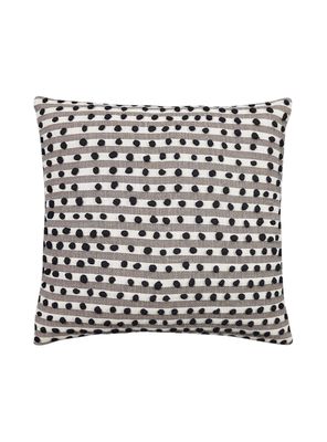 Cojín Tribal Relieve 50x50 cm Negro