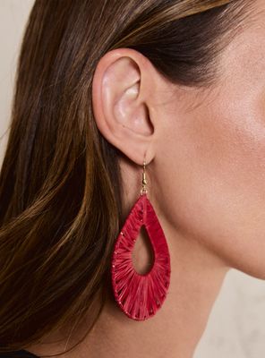 Imagen 2 del producto Aros Colgantes Embarrilados con Cut Out