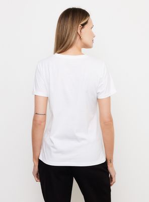 Imagen 2 del producto Polera Básica Gráfica Frontal Floral