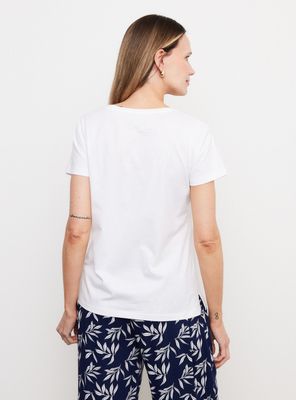 Imagen 2 del producto Polera Básica Color Manga Corta Escote Redondo