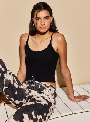 Polera Tank con Tiritas