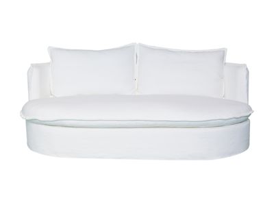 Imagen 2 del producto Sofá Curvo Lino 3 Cuerpos