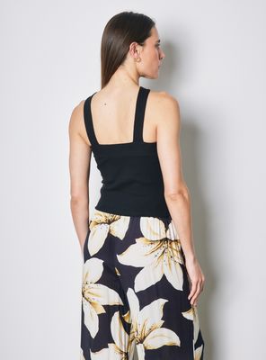 Imagen 2 del producto Polera Halter Cruzado Acanalada