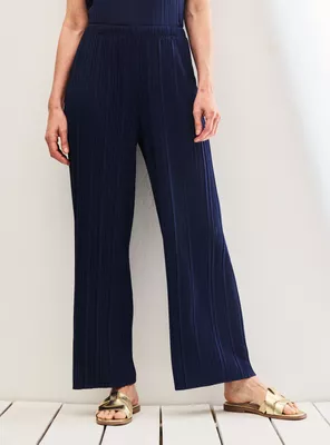 Pantalón Plisado Cordón Interior Ajustable