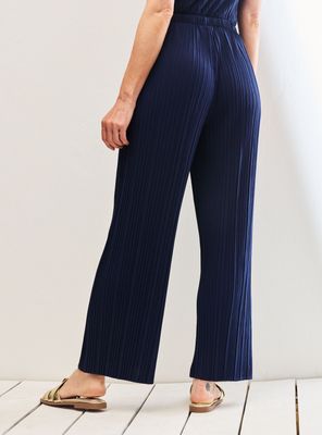 Imagen 2 del producto Pantalón Plisado Cordón Interior Ajustable