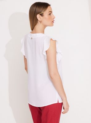 Imagen 2 del producto Blusa Fluida con Vuelo en Mangas