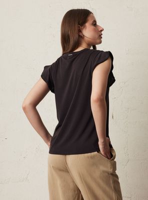 Imagen 2 del producto Polera Detalle de Mostacillas en Manga