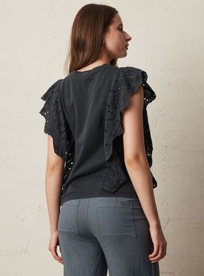 Imagen 2 del producto Polera con Vuelo de Broderie