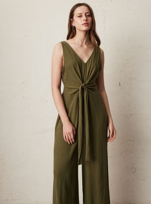 Enterito con Lino Abotonado