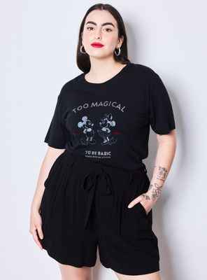 Polera Desgastada Estampado Disney
