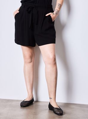 Short Holgado Cintura Elástica Talla Curvy