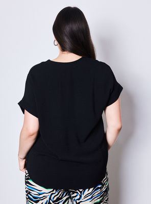 Imagen 2 del producto Blusa Polera Holgada y Ligera