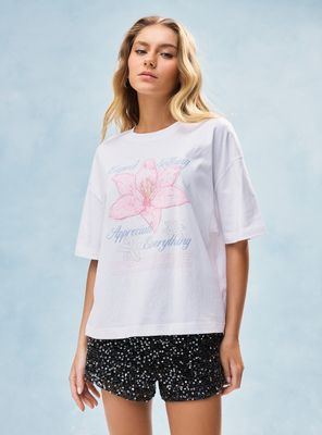 Polera Oversize con Print