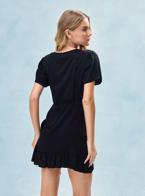 Imagen 2 del producto Vestido Envolvente con Vuelo