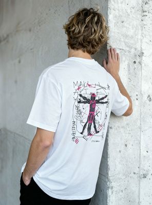 Imagen 2 del producto Polera Regular Vitruvio Back Print