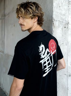 Imagen 2 del producto Polera Regular Dragon Print