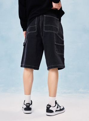 Imagen 2 del producto Bermuda Color Sólido de Gabardina