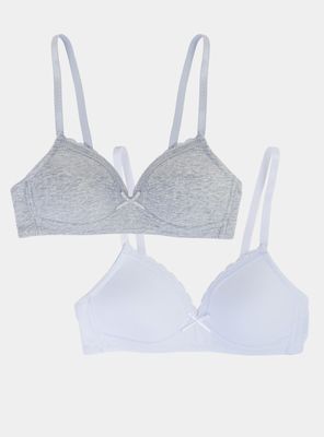 Pack 2 Sostén Peto Algodón