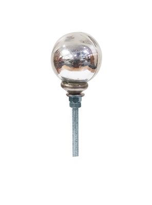Tirador Redondo Silver 3.5 cm