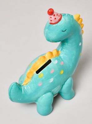 Imagen 2 del producto Alcancía de Dinosaurio Verde