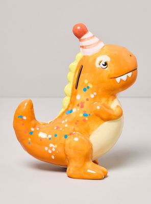Imagen 2 del producto Alcancía de Dinosaurio Naranjo