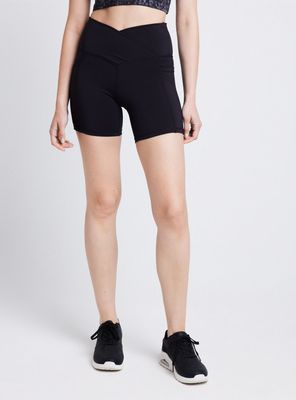 Calza Biker Cintura en V