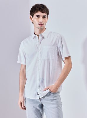 Camisa Estampado Hojas