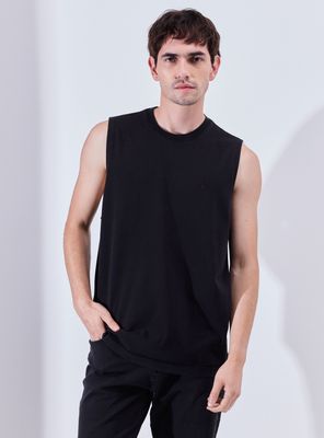 Polera Sin Mangas Relaxed Fit