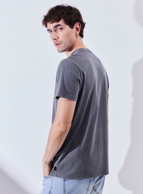 Imagen 2 del producto Polera Básica Lavada Regular Fit