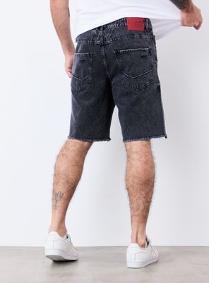 Imagen 2 del producto Short Short Full Roturas con Basta Descosida