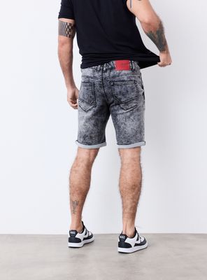 Imagen 2 del producto Bermuda Gravillado Lavado Basta Doblada