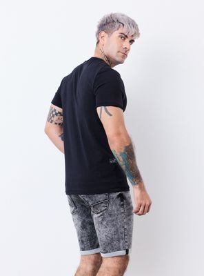 Imagen 2 del producto Polera Muscle Fit Escote Redondo Con Botones