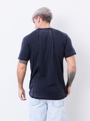 Imagen 2 del producto Polera con Lavado Burn Out Estampada