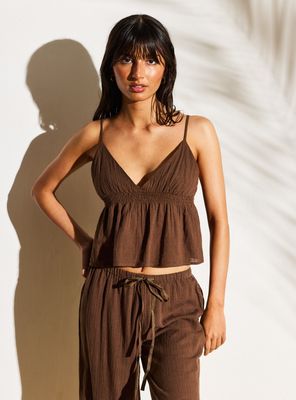 Blusa Lazo Espalda Descubierta