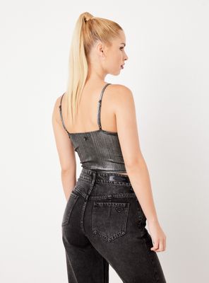 Imagen 2 del producto Polera Fruncida Metalizada