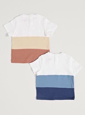 Imagen 2 del producto Polera Bipack Color Block con Bolsillo Delantero