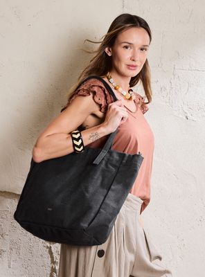 Bolso Textil Clásico con Fuelles