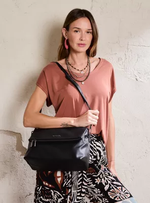 Cartera con Cierres Ecocuero