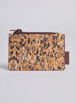 Billetera Tipo Tarjetero Full Print con Cierre