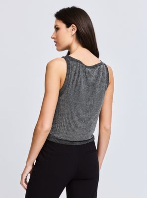 Imagen 2 del producto Polera Crop con Cristales