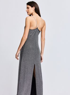 Imagen 2 del producto Vestido de Cristales con Tirante Metálico