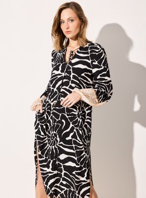 Vestido Túnica Laso con Mostacillas