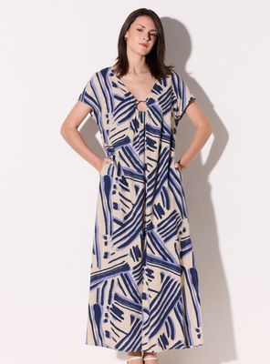 Vestido Túnica Estampada