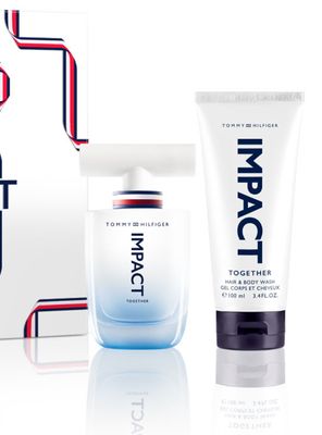 Imagen 2 del producto Set Perfume Impact Together Holiday 2024 EDT Hombre 100 ml + Body Wash 100 ml