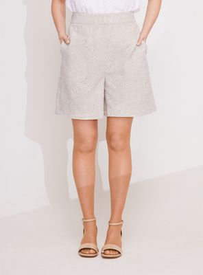 Short Bermuda de Vestir Full Bordado