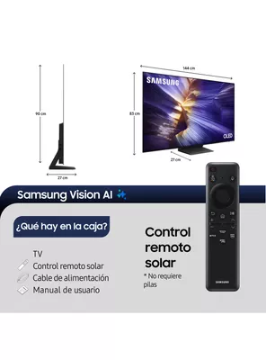 Imagen 2 del producto OLED Smart TV 65"" 4K UHD Vision AI S90F 2025
