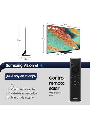 Imagen 2 del producto Neo QLED Mini LED Smart TV 75'' 4K Vision AI QN85F 2025