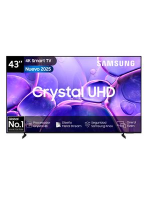 Imagen 1 del producto LED Smart TV 43"" 4K UHD Crystal U8000F 2025