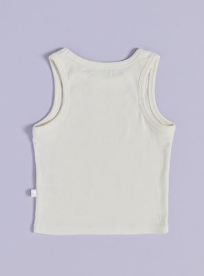 Imagen 2 del producto Polera Rib Unicolor sin Mangas