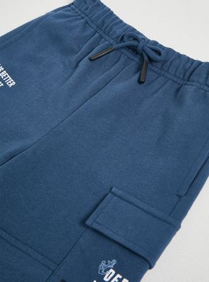 Imagen 2 del producto Bermuda Estilo Buzo Cargo con Estampado Marinero